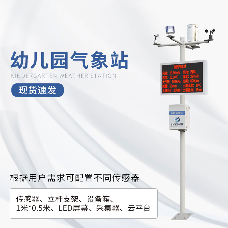 ??幼兒園校園氣象站建設初衷